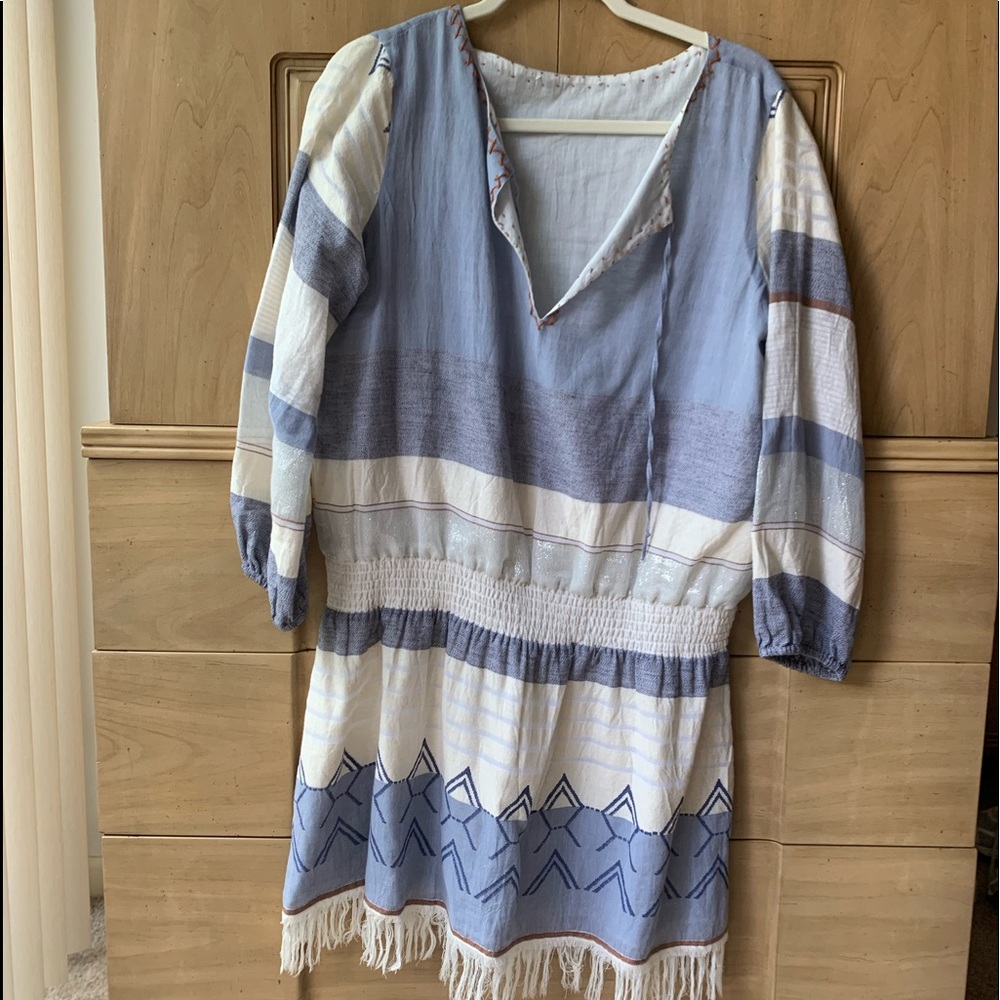 Linen Tunic Cover Up Dress